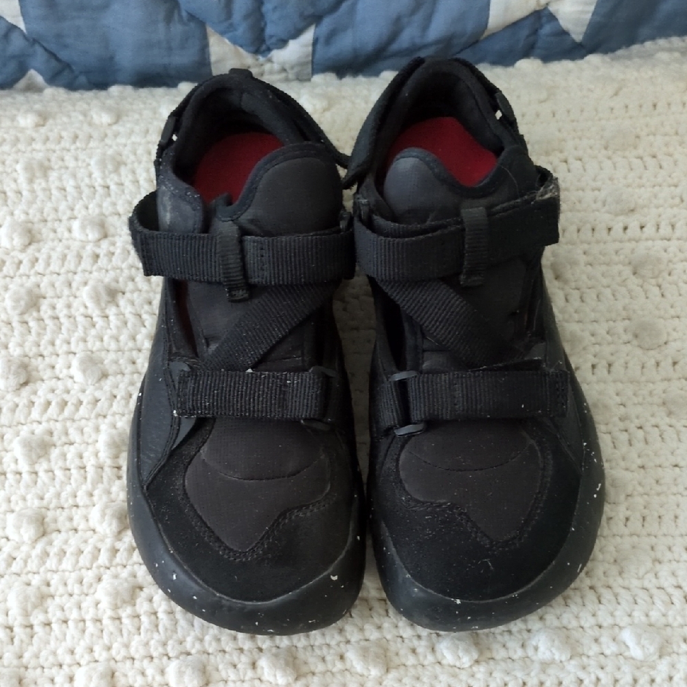 Camper Black Sneakers with Velcro Straps